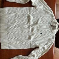 Biały sweter Ralph Lauren