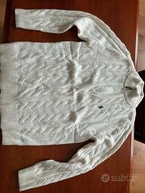 Biały sweter Ralph Lauren