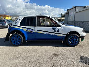 Peugeot 106 rally Autocoss Challenge Slalom Suzuki