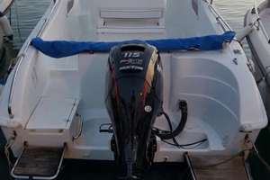 Open Blumax 21 con Mercury PRO XS CT 115 4T 2019