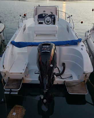 Open Blumax 21 con Mercury PRO XS CT 115 4T 2019