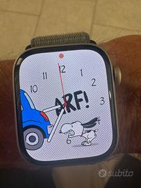 Apple wacht series 7 midnight aluminum 41 mm