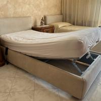 Letto singolo con rete elettrica