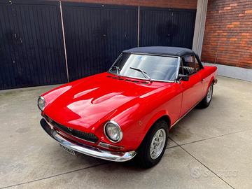 FIAT 124 Spider 1600 BS1 Targhe libretto origina