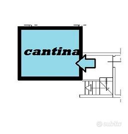 Cantina zona margine rosso