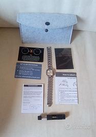 Orologio elegante da polso in acciaio inossidabile