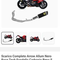 Scarico completo arrow omologato bmw s1000rr