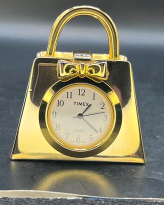 Orologio vintage Timex Borsetta Mini Clock
