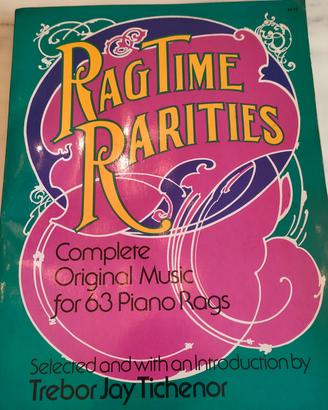 Spartito per pianoforte "Ragtime Rarities". 