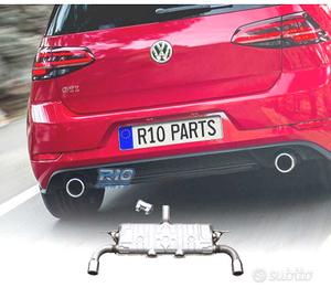 SILENZIATORE DI SCARICO VOLKSWAGEN VW GOLF 7.5 LOO