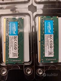 Ram sodimm Crucial 16 gb
