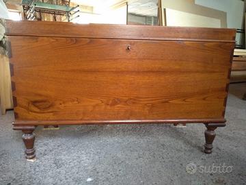 Baule legno massello