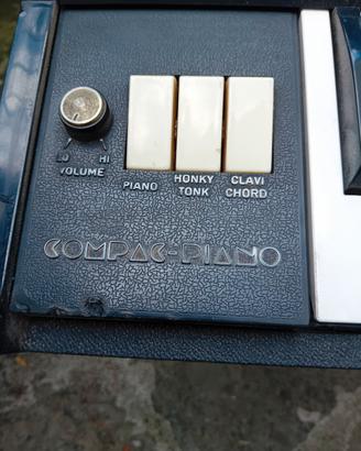 CRUMAR  MOD. COMPACT PIANO ANNI 70