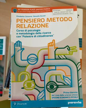 “Pensiero, metodo e relazione” primo biennio