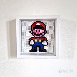 SUPER MARIO BROS Quadro Pixel Art