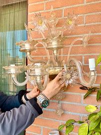 Due lampadari da applicare a parete