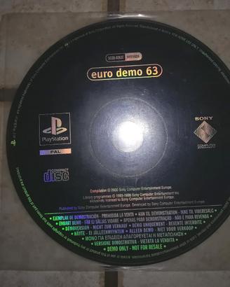 Retrogame 4 euro demo playstation1/ps1n59,60,63,71