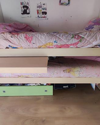 letto castello estraibile 