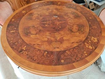 sala completa intarsiata 