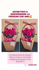 🌷Composizione di tulipani🌷