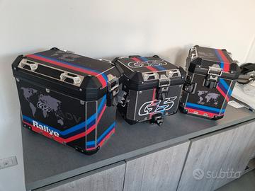 bmw r 1200 1250 gs adventure valigie alluminio