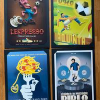 Collezione 4 poster Nike Produit en Italie 2006