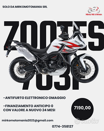 ZONTES 703 F - 2026 "SUPER PROMO"