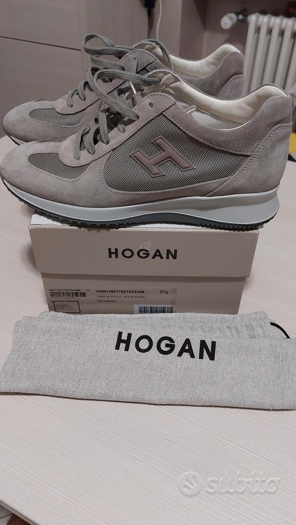 Hogan Time Active Flock 7 e 1 2 Grigie come NUOVE Abbigliamento e Accessori In vendita a Torino