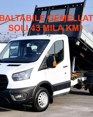 FORD TRANSIT CASSONE RIBALTABILE GEMELLATO 2.0 DIE