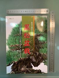 Libro coltivazione bonsai pino nero ed. giapponese