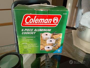 Set pentole in alluminio x escursionismo