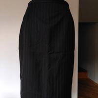 Gonna longuette sartoriale Kiton Napoli 100% lana