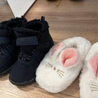 Dopo scii + pantofole bambina 28