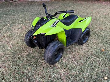 Quad Kawasaki Injusa elettrico 12v bambini 2anni