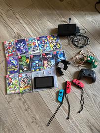 Nintendo swicht con 14 giochi