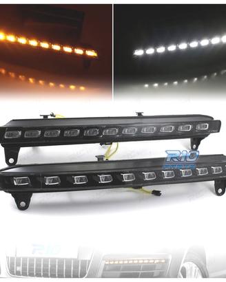 KIT LUCE DIURNA A LED DRL FRECCIA PER AUDI Q7 2006