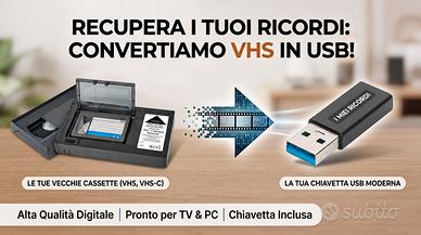 Converti VHS in digitale USB