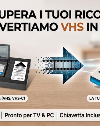 Converti VHS in digitale USB