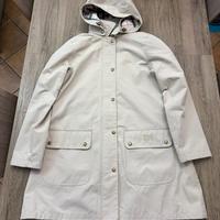 Giacca barbour bianca gustnado donna