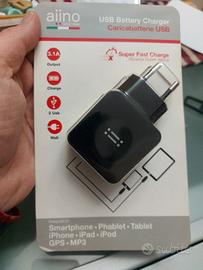 Caricabatterie 2 usb aiino NUOVO