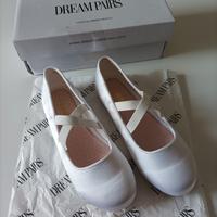 ballerine Dreampairs raso bianco n. 33