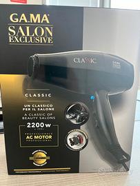 GAMA ASCIUGACAPELLI CLASSIC ION PLUS 2200W NERO