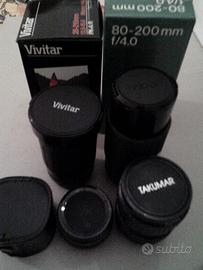 Teleobiettivi e duplicato realtà per macchine foto