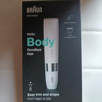 Rasoio Elettrico Braun Per Viso e Corpo 