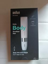 Rasoio Elettrico Braun Per Viso e Corpo 