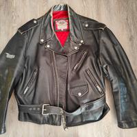 Chiodo Energie XL vintage, in pelle