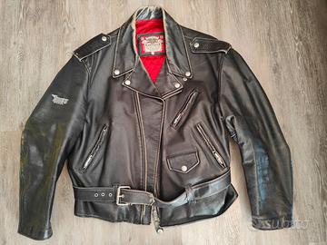 Chiodo Energie XL vintage, in pelle