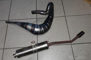 HM Derapage 50: marmitta Arrow con silenziatore