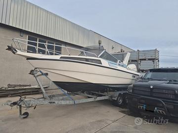 RIO 650 CABIN SCAFO con CARRELLO 2 ASSI