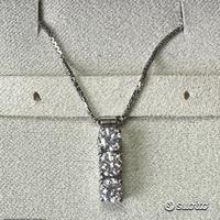COLLANA TRILOGY ORO 18kt. CON DIAMANTI NATURALI